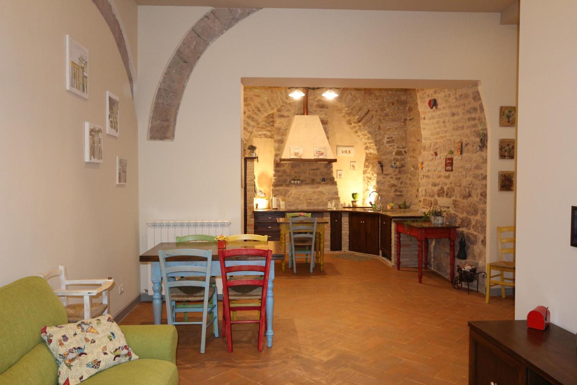 La Casina Colorata Hotel Assisi Ngoại thất bức ảnh